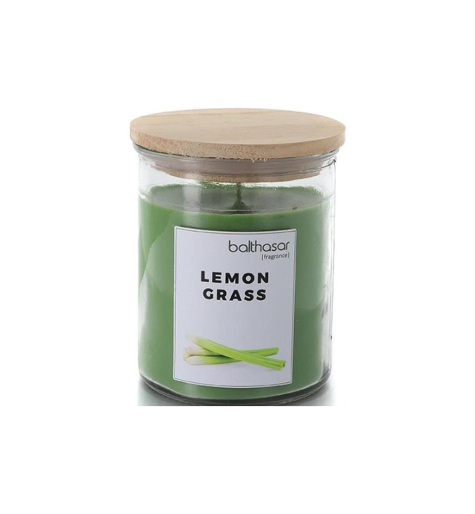BALTHASAR - Bougie parfumée Lemongrass 10 x 12 cm
