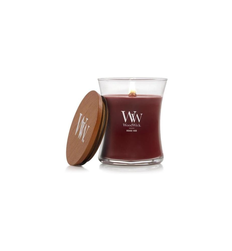 Woodwick - Duftkerze Rouge Oud Medium Jar