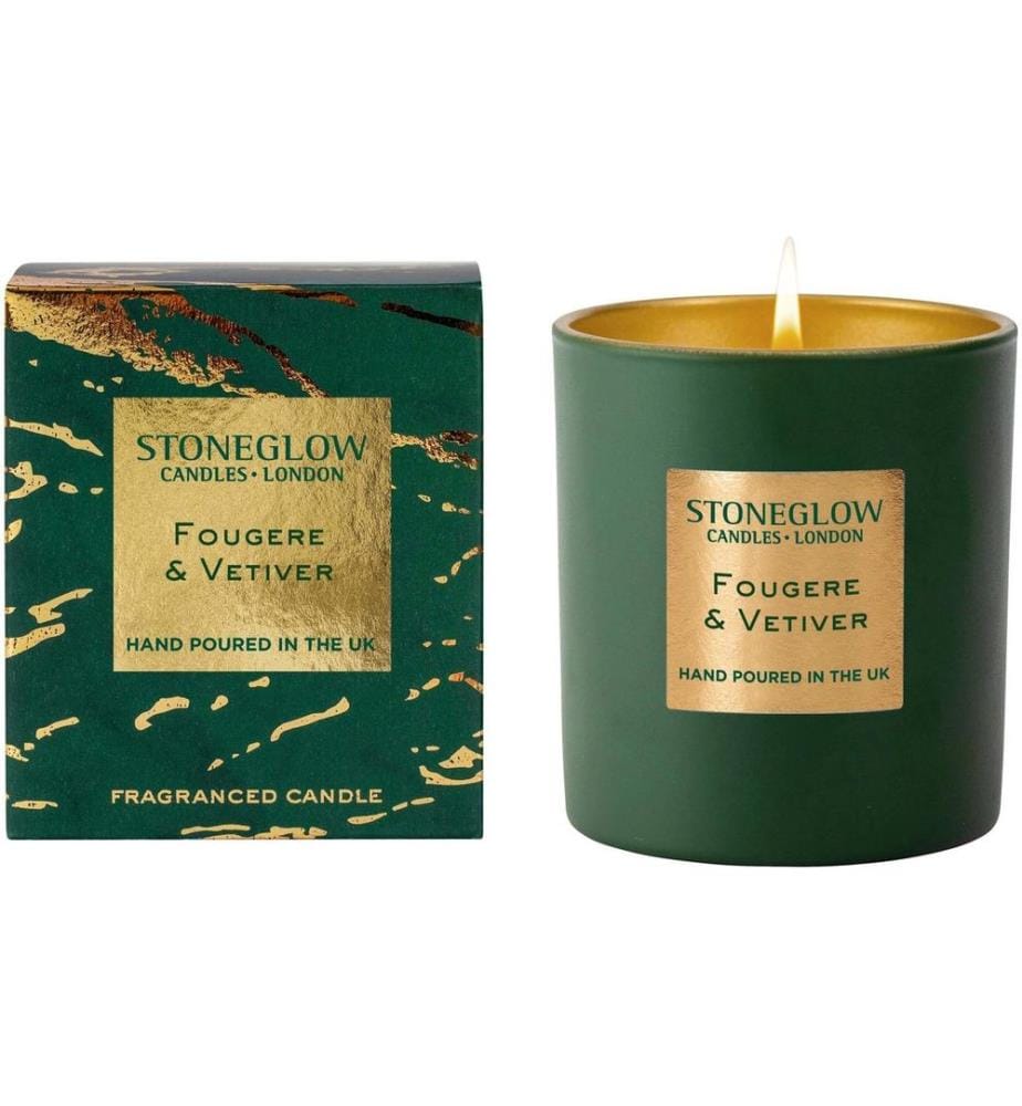 Stoneglow - Duftkerze Fougere & Vetiver 220 g