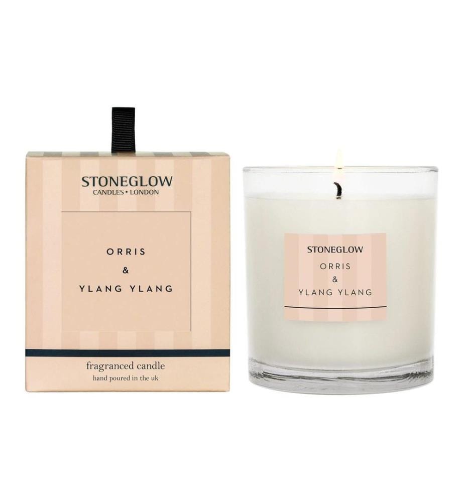Stoneglow - Bougie parfumée Orris & Ylang Ylang 220 g