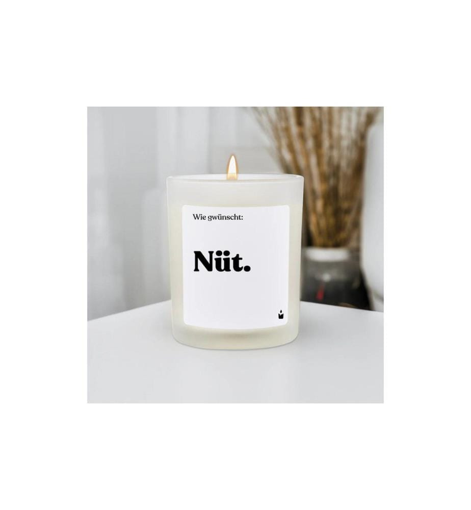 ChattyCandles - Bougie parfumée Comme demandé: Nüt 6.7 x 8 cm