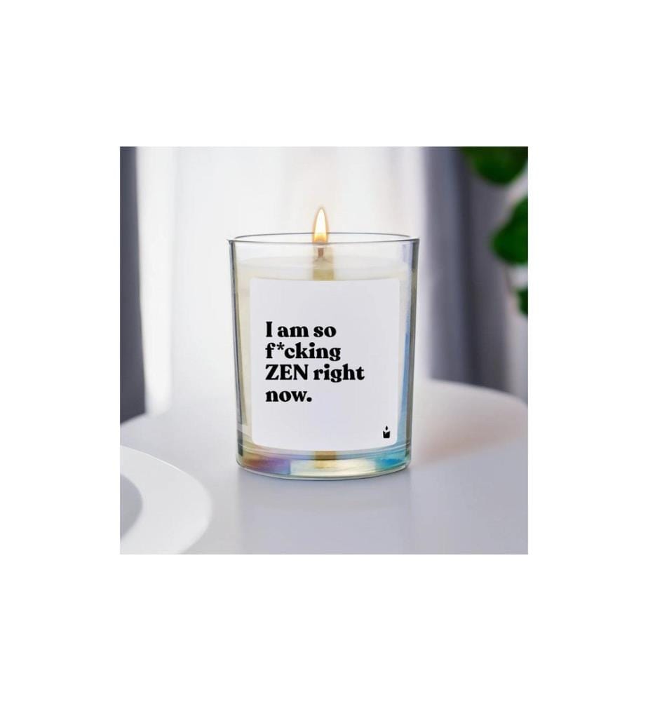 ChattyCandles - Duftkerze I am so f*cking zen right now 6.7 x 8 cm