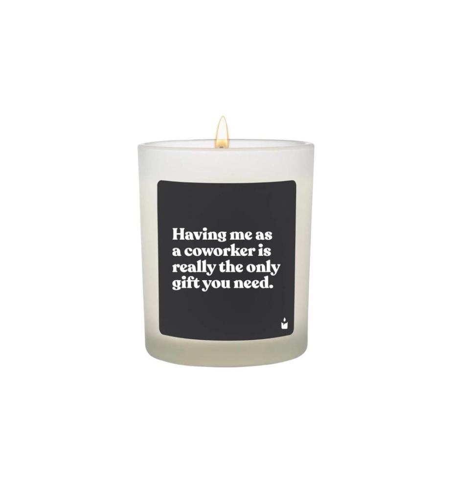 ChattyCandles - Duftkerze Having me as a coworker 6.7 x 8 cm