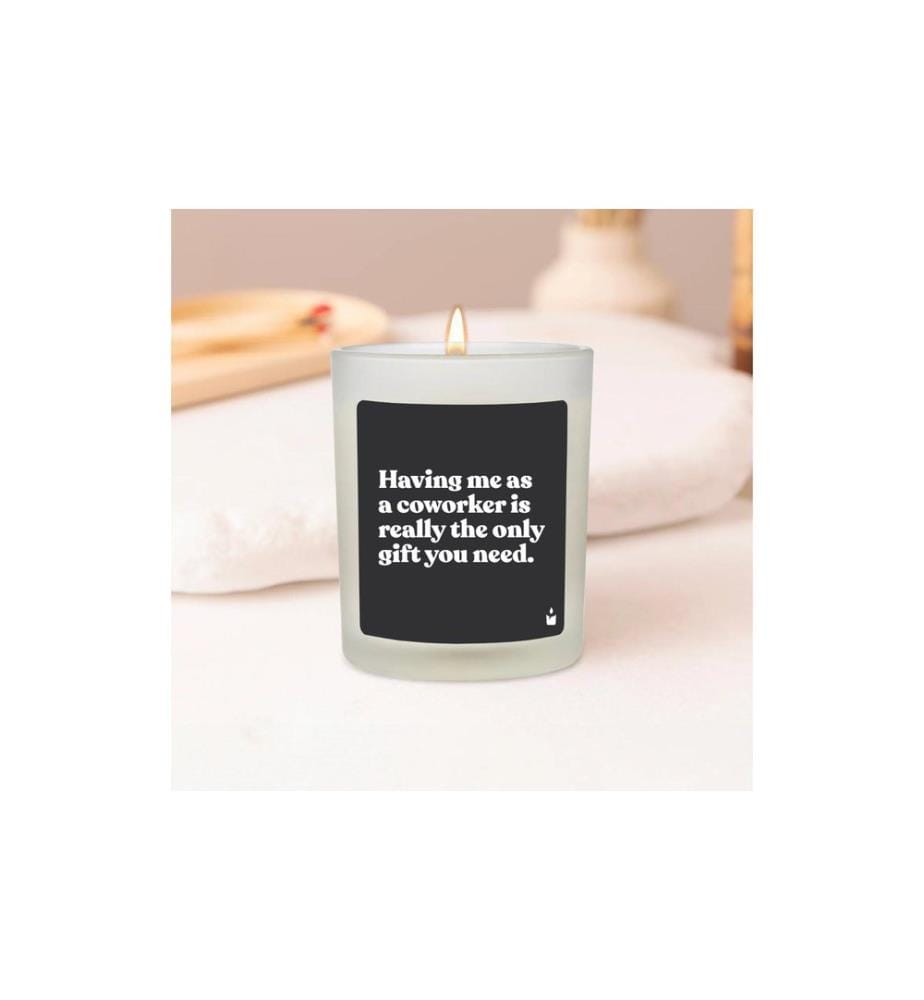 ChattyCandles - Duftkerze Having me as a coworker 6.7 x 8 cm