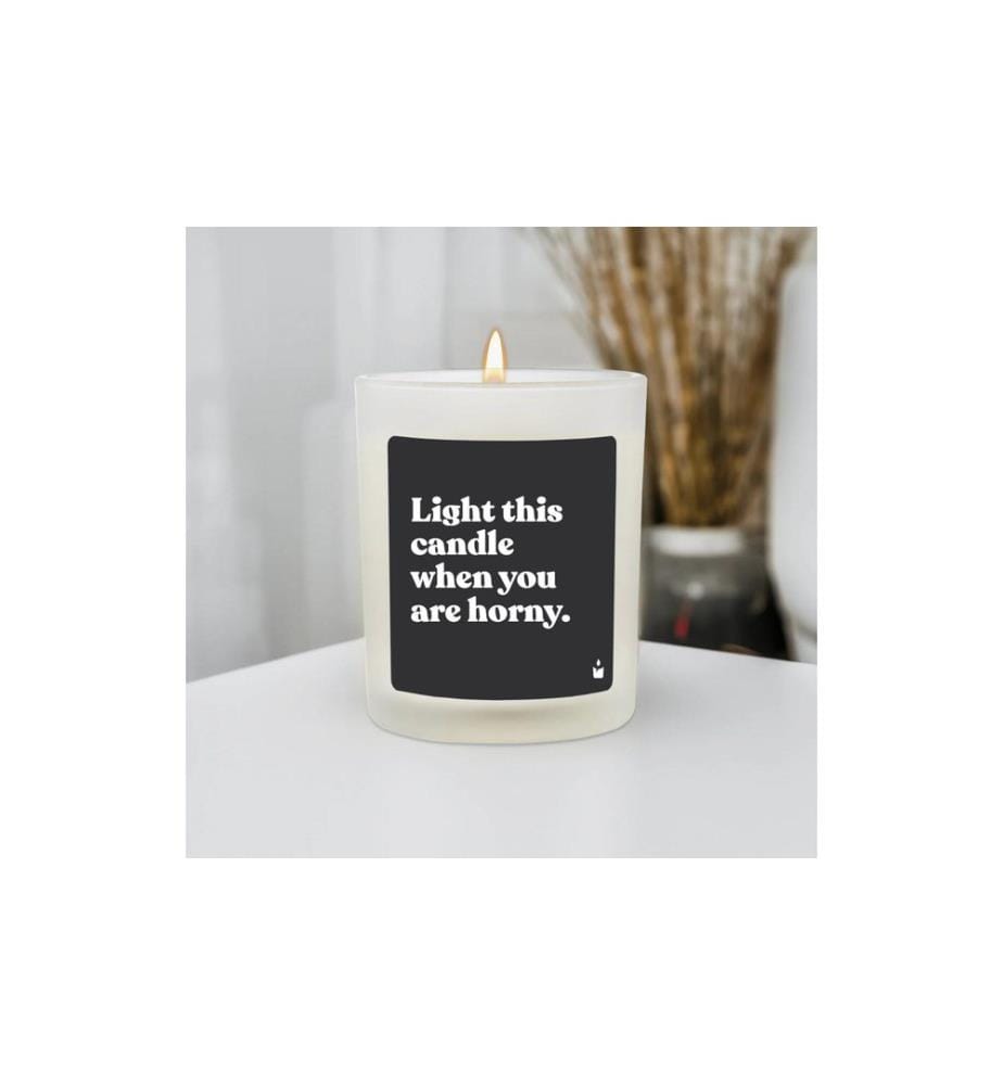 ChattyCandles - Duftkerze Light this candle when you are horny 6.7 x 8 cm