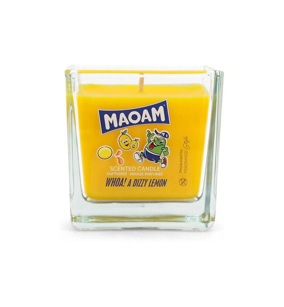 BALTHASAR - Duftkerze Maoam Dizzy Lemon 8 x 8 cm, 200 gr