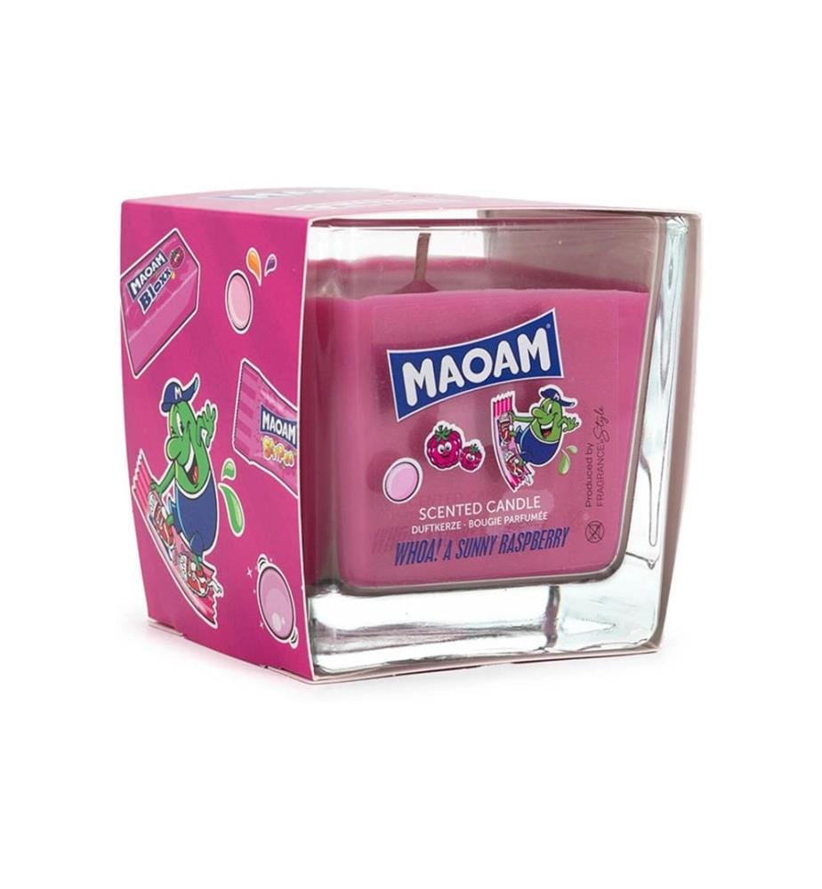 BALTHASAR - Duftkerze Maoam Sunny Rasperry 8 x 8 cm, 200 gr