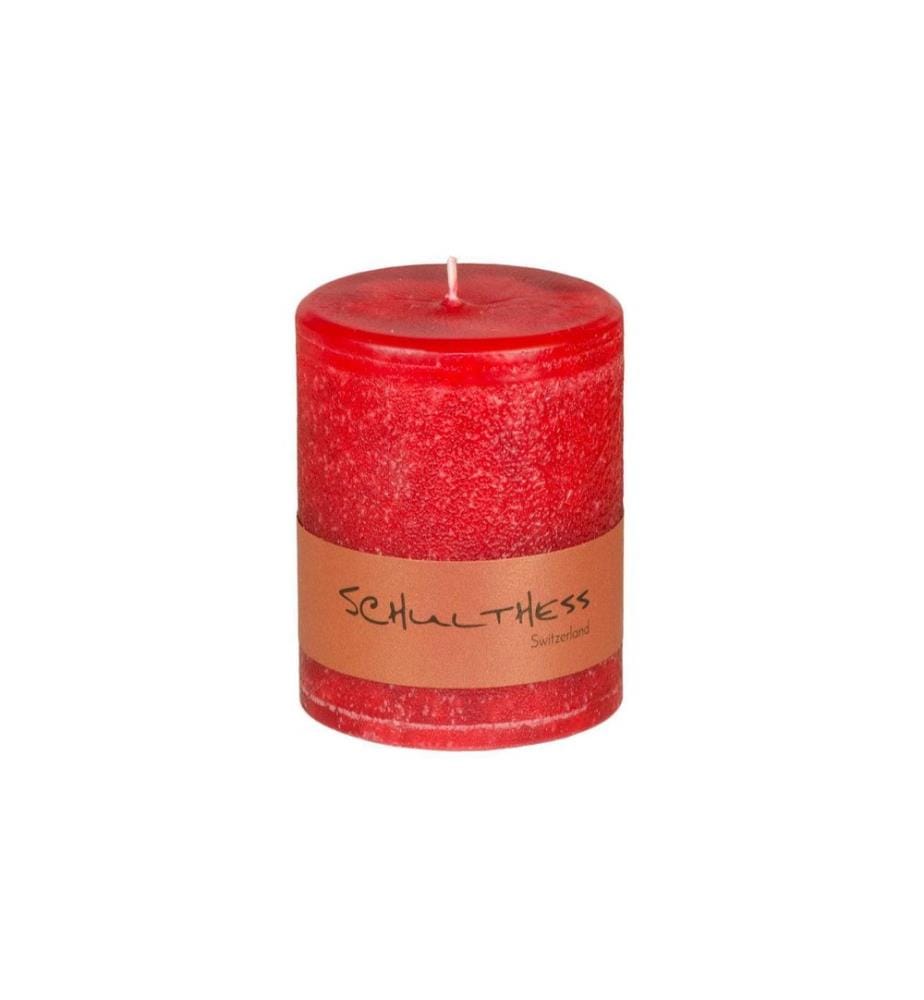 SCHULTHESS KERZEN - Kerze Scharlachrot 8 cm