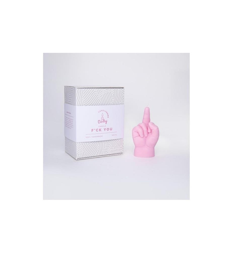 Mandatus - Bougie Candle Hand Baby F*ck You, Rose