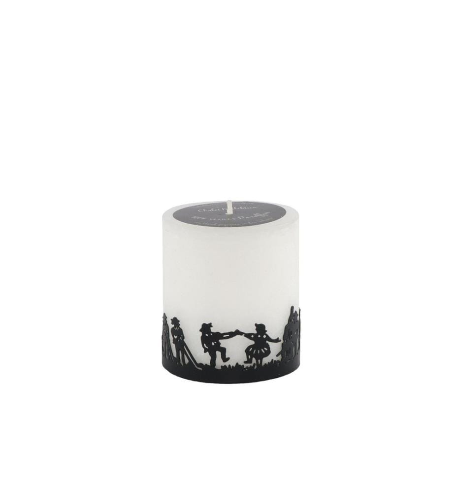 SCHULTHESS KERZEN - Kerze Chalet Chic Tanz 7 x 8 cm