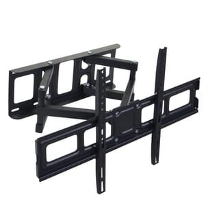 Support TV mural 32-65 pouces Vesa jusqu'à 600 mm inclinable pivotant extensible