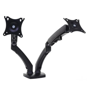 Support d'écran Support d'écran VESA jusqu'à 75x75 100x100 mm à deux bras