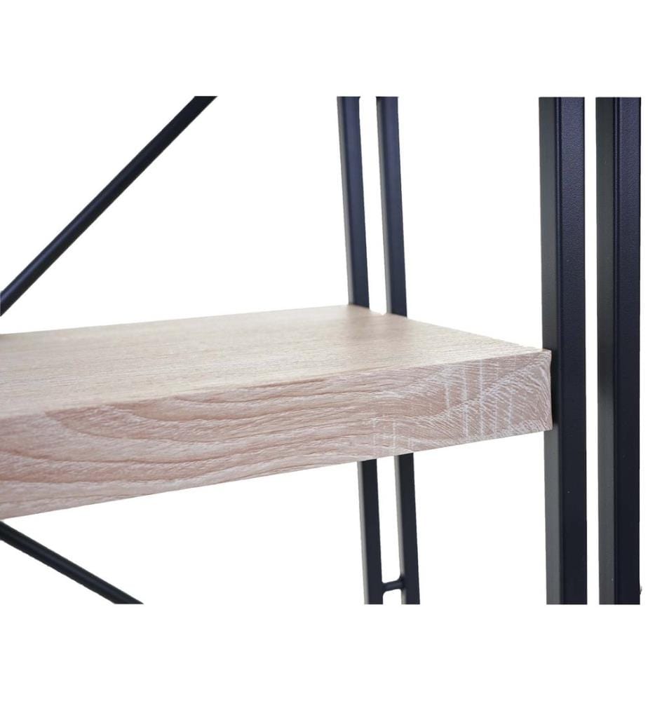 Bücherregal JAM-A27 Standregal 165x80 cm 5 Ebenen Eiche-Optik