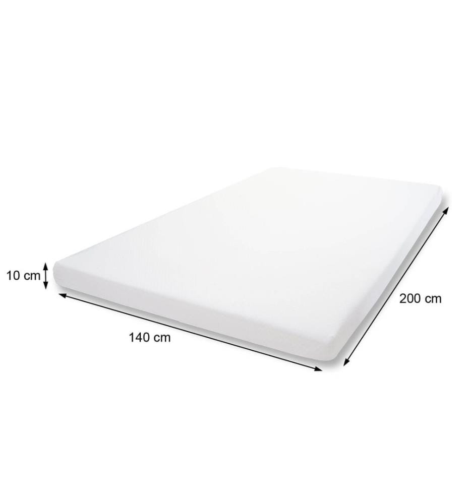 10 cm Memoryfoam-Matratzentopper Matratzenschoner 140x200 cm
