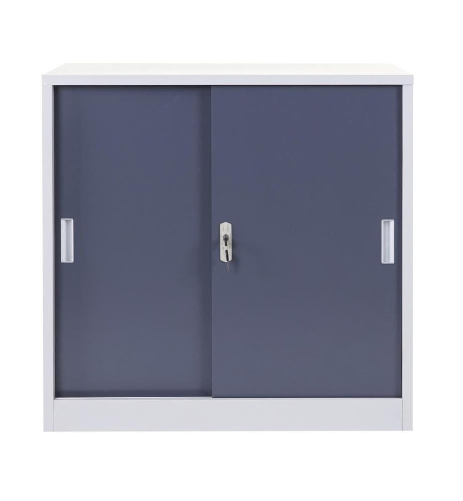 Cartella Boston con ante scorrevoli 90x90x45 cm antracite