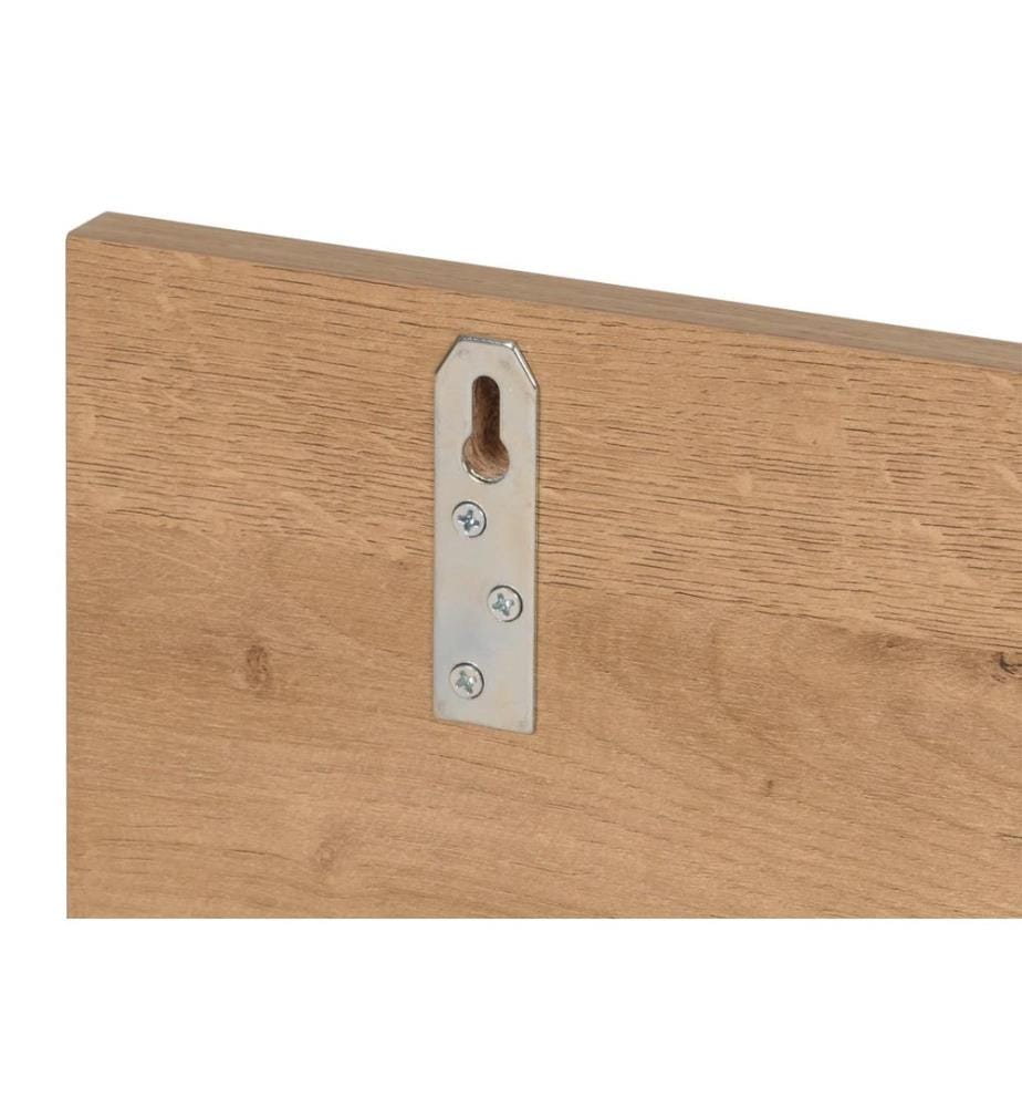 Wall shelf JAM-M48 Floating shelf 3 compartments 20x120x21 cm natural mango wood