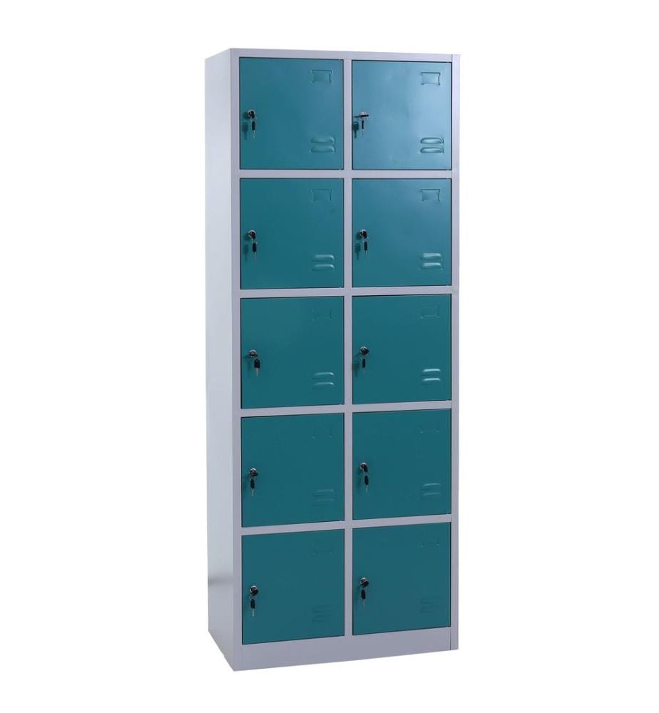 Locker Locker 10 compartments 185x70x40 cm