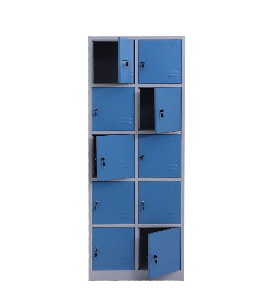 Locker Locker 10 compartments 185x70x40 cm