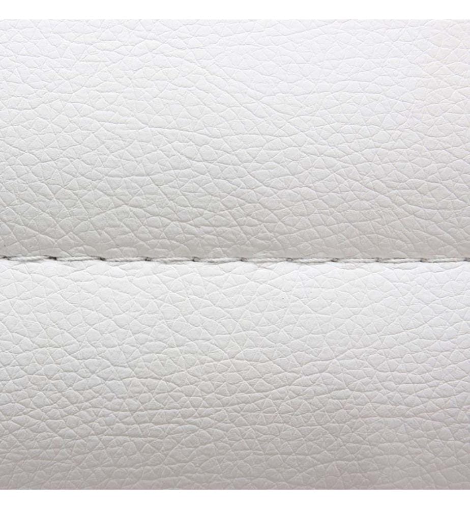 Chaise de bureau Chaise pivotante Fauteuil de direction Cagliari forme ergonomique blanc