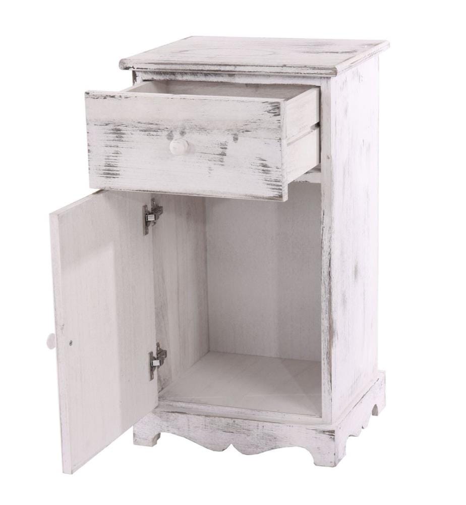 Ko mmode Shabby-Look Vintage - weiss