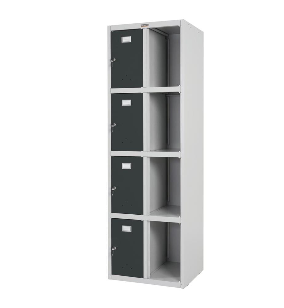 Schliessfach Valberg Doppel-Spind 183x58x50 cm - anthrazit