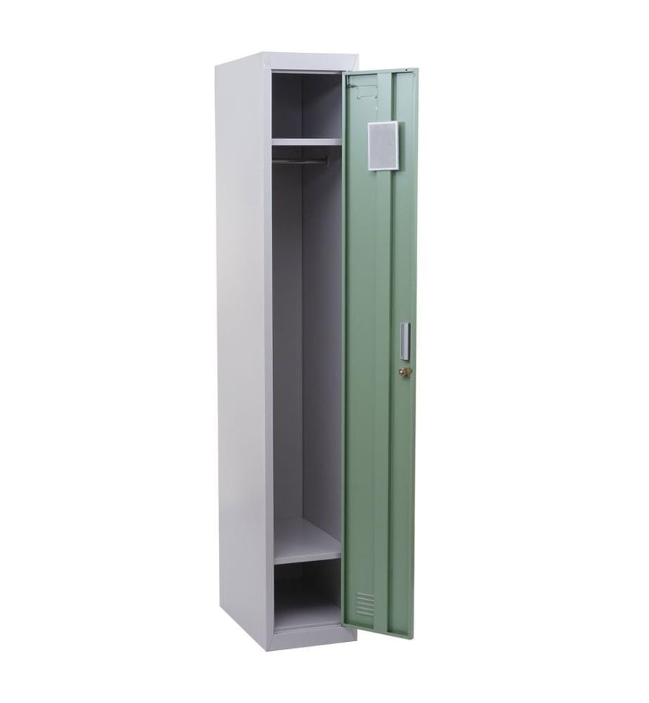Spind Kleiderspind Personalschrank 180x30x50 cm mint-grün