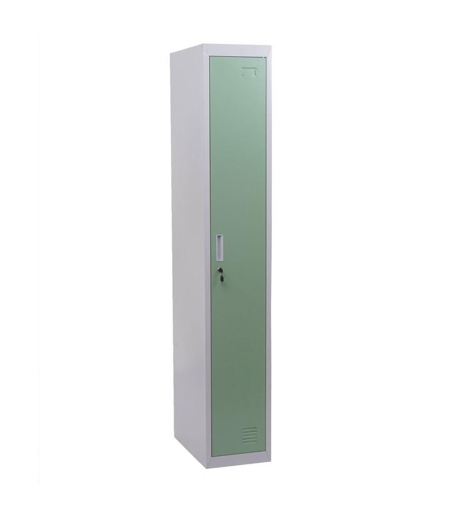 Spind Kleiderspind Personalschrank 180x30x50 cm mint-grün