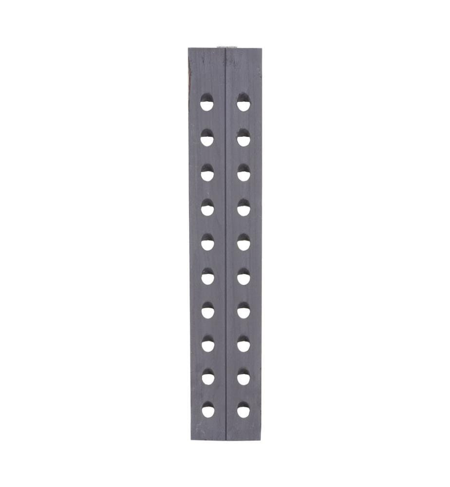 Decorative shaking board wine rack for 20 bottles Shabby gray