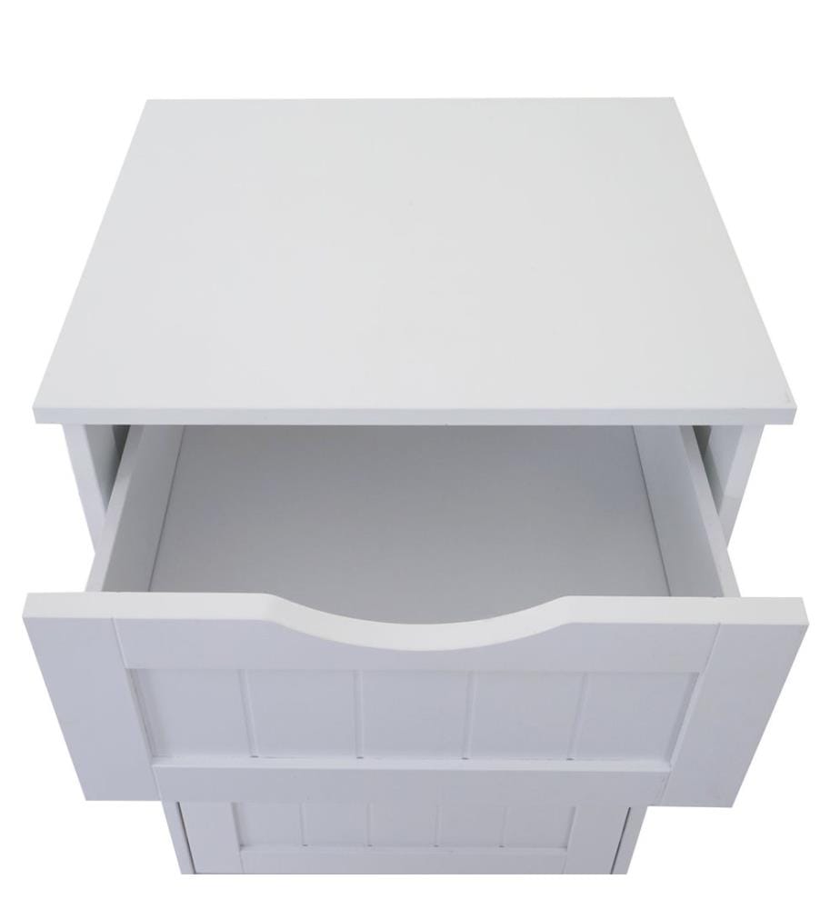 Vintage Ko mmode Nostalgie 5 cassetti 100x40x35 cm bianco