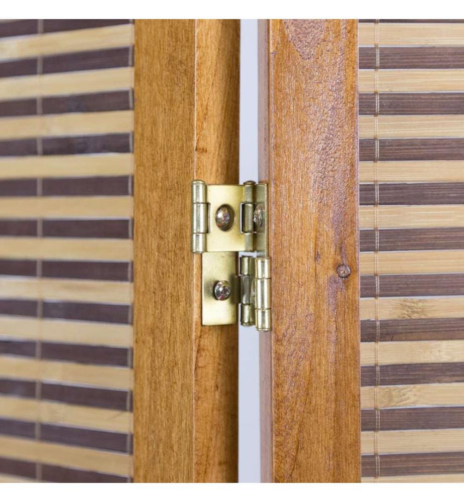 Divisorio in legno 4 pezzi marrone