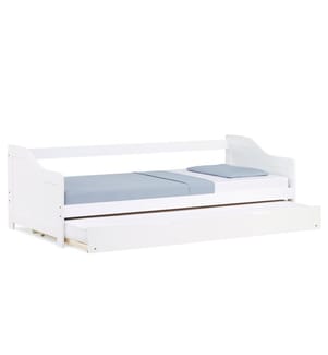 Kinderbett Kojenbett 90x200 cm Weiss