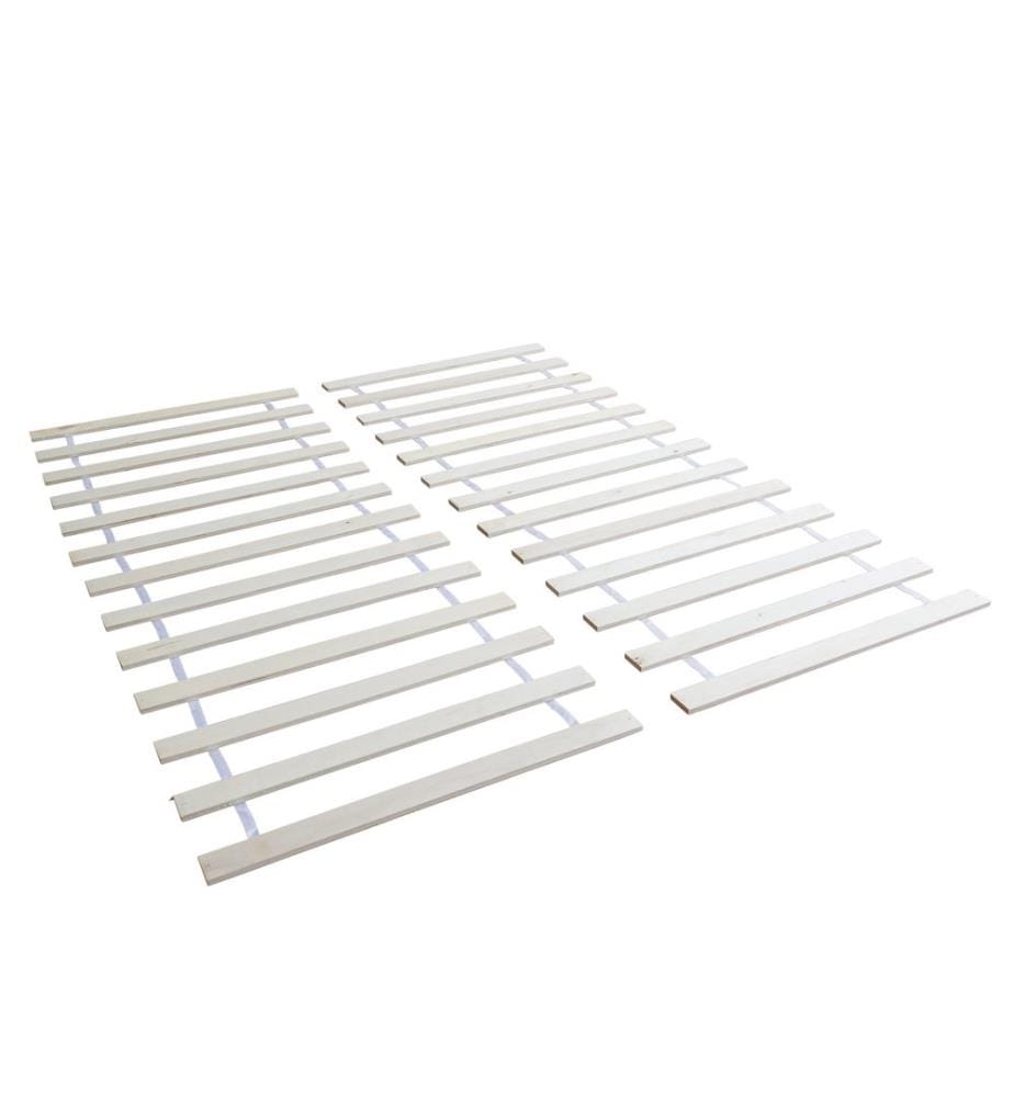 Roll-up slatted frame 180x200 cm pine
