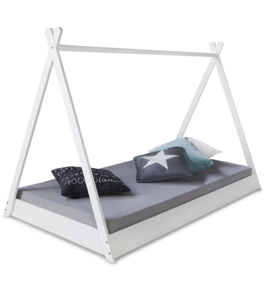 Lit d'enfant TIPI 90x200 cm Blanc