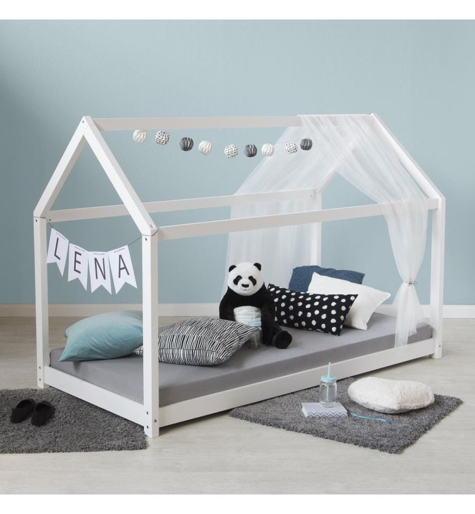 Letto per bambini 80x160 cm bianco