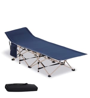 Feldbett Campingliege Klappbett faltbar 190x68x52 cm