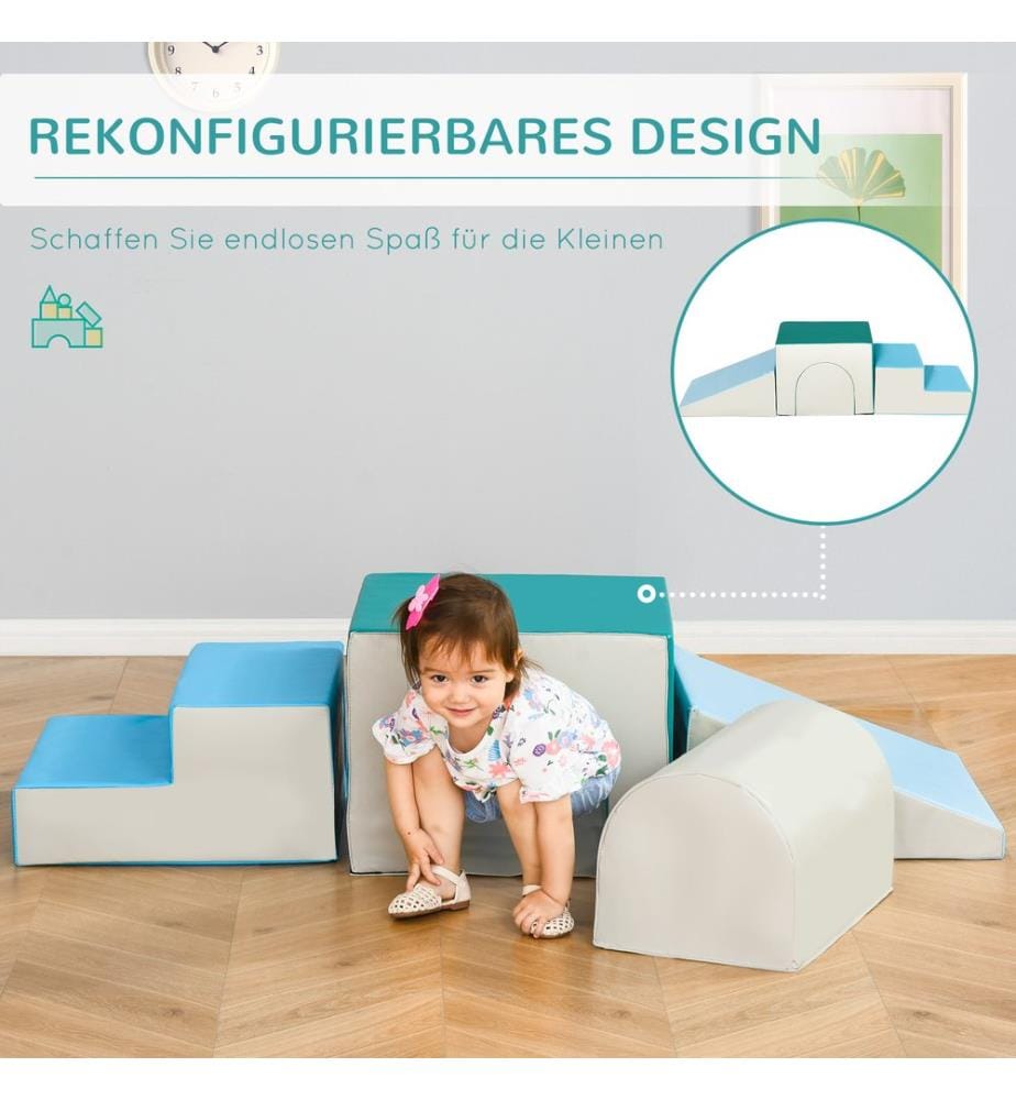 Blocs de construction XXL en mousse 150 cm 4 pièces