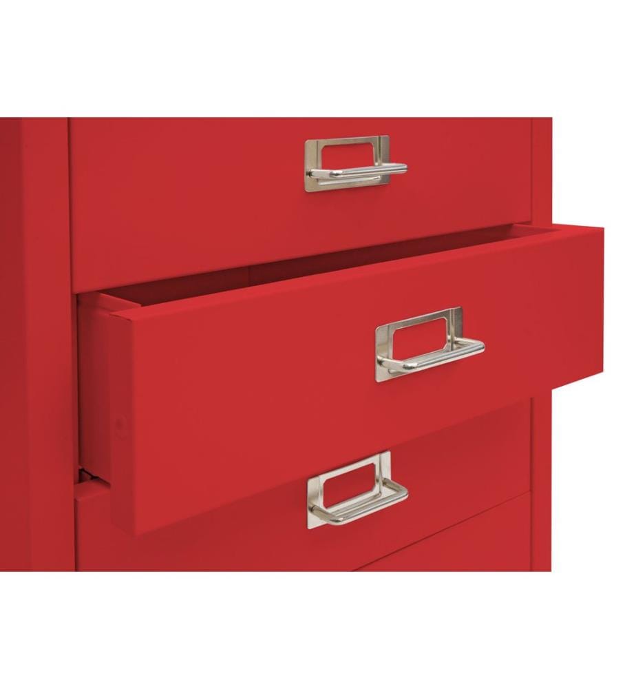 Caisson à roulettes JAM-L49 Armoire de classement en métal 75x40x41 cm 5 tiroirs