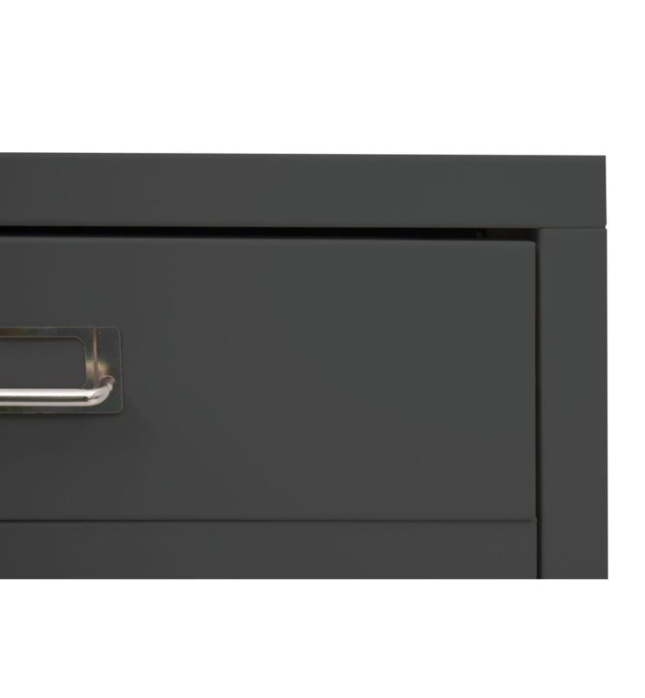 Caisson à roulettes JAM-L49 Armoire de classement en métal 75x40x41 cm 6 tiroirs