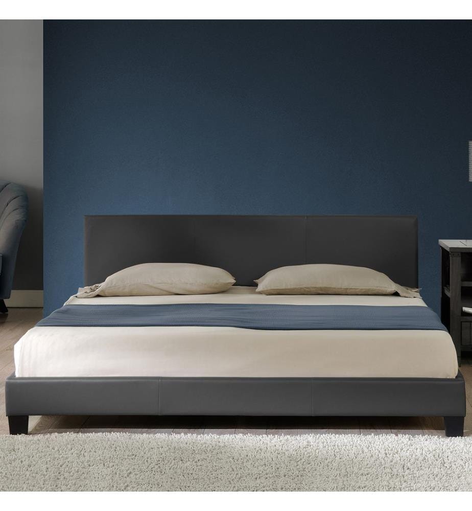 Lit en similicuir 140x200 cm Corium