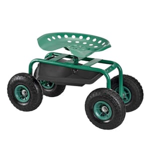 Sedile mobile da giardino fino a 135 kg Verde
