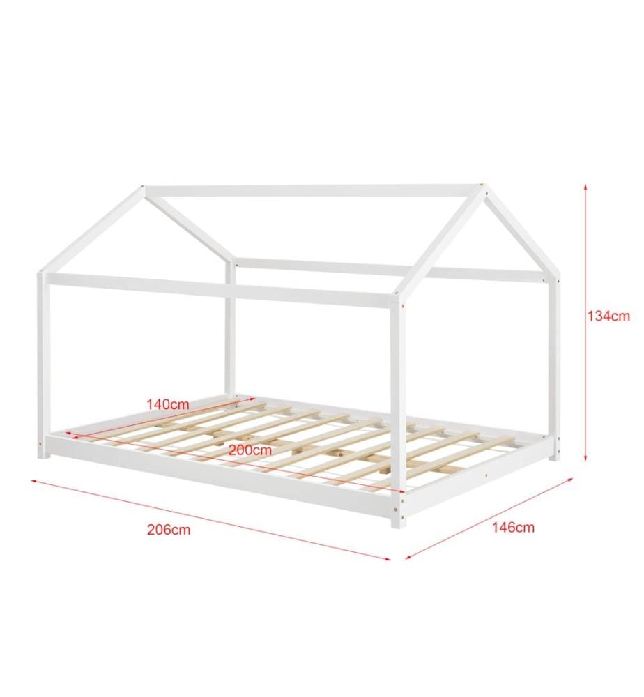 Letto per bambini Cerro 140x200 cm