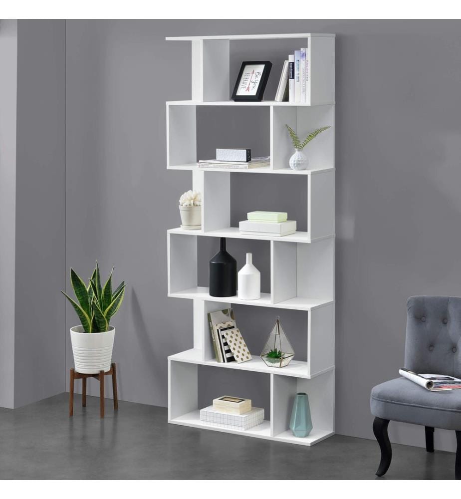 Libreria Borrby 192x80x24 cm Bianco