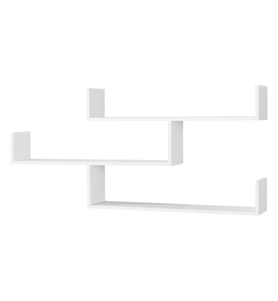Étagère murale Grimstad 119x18x55 cm Blanc