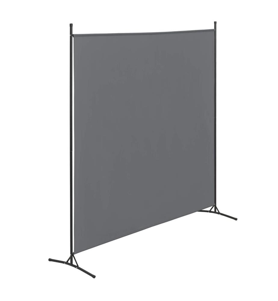 Paravent Raumteiler Tarazona 176x175 cm Dunkelgrau