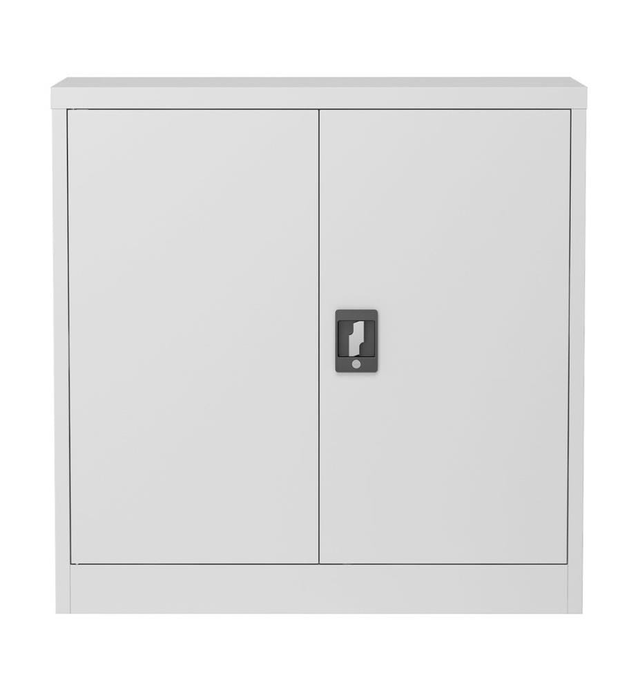 Armoire à dossiers Molise 90x40x90 cm Acier gris clair