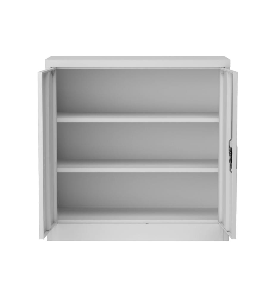 Armoire à dossiers Molise 90x40x90 cm Acier gris clair