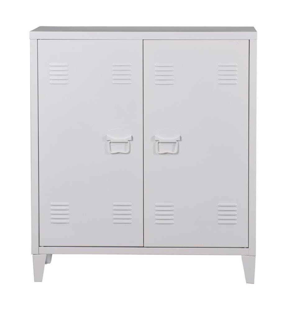 Armoire métallique Ko mmode Oripää 90x80x33 cm Blanc