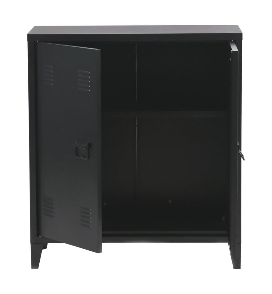 Armoire métallique Ko mmode Oripää 90x80x33 cm noir