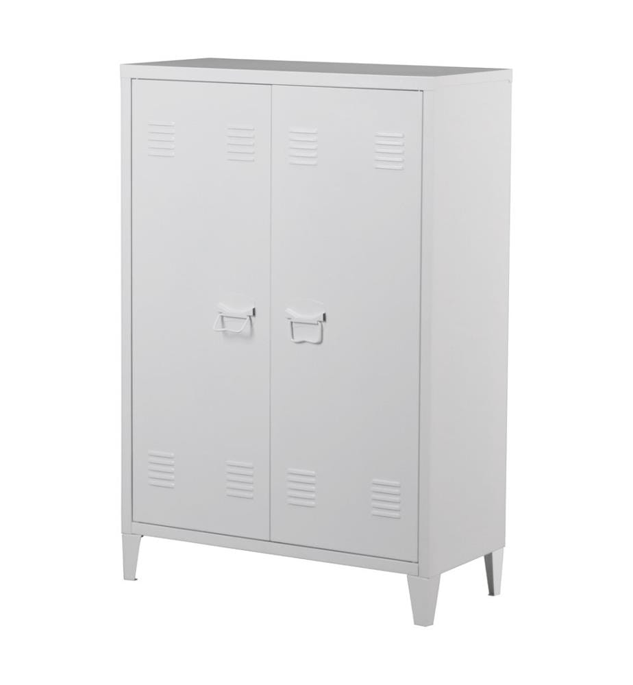 Armoire métallique Ko mmode Oripää 110x75x33 cm Blanc