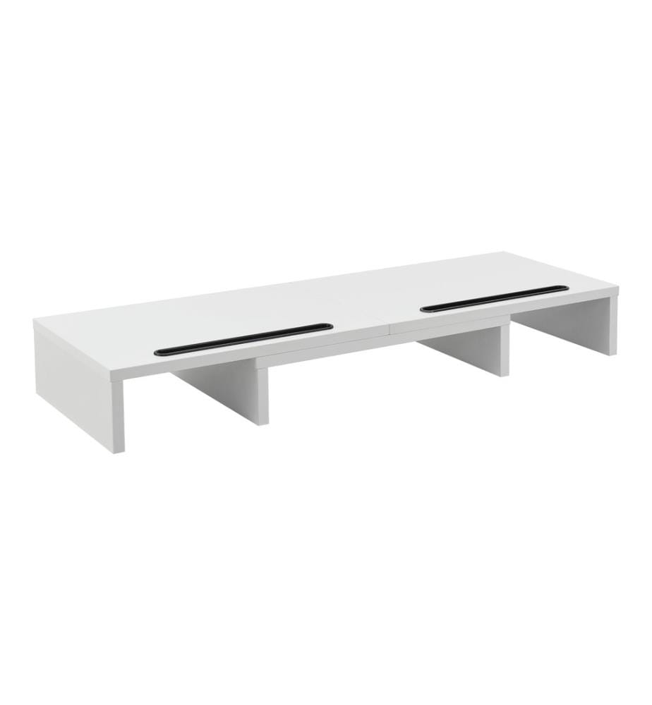 Support d'écran Vilppula 79x27x10.5 cm Blanc